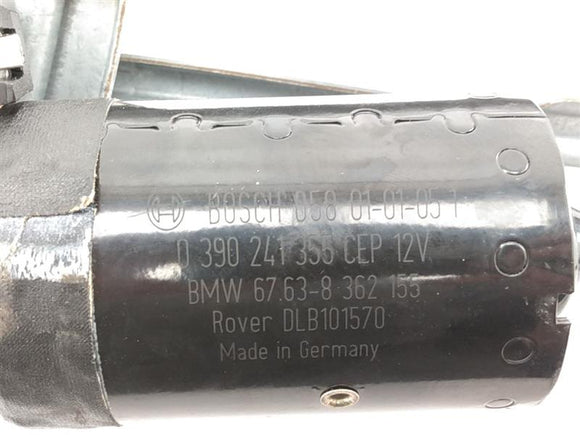 BMW 325i Windshield Wiper Transmission With Motor