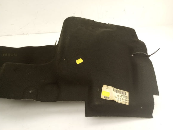 BMW 325i Rear Right Trunk Carpet Trim Panel