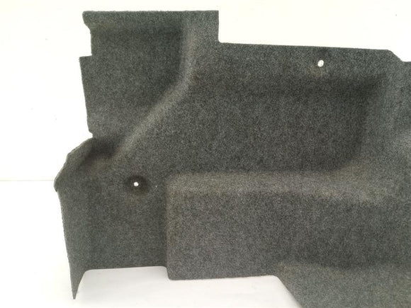 BMW 325i Rear Left Trunk Carpet Trim Panel