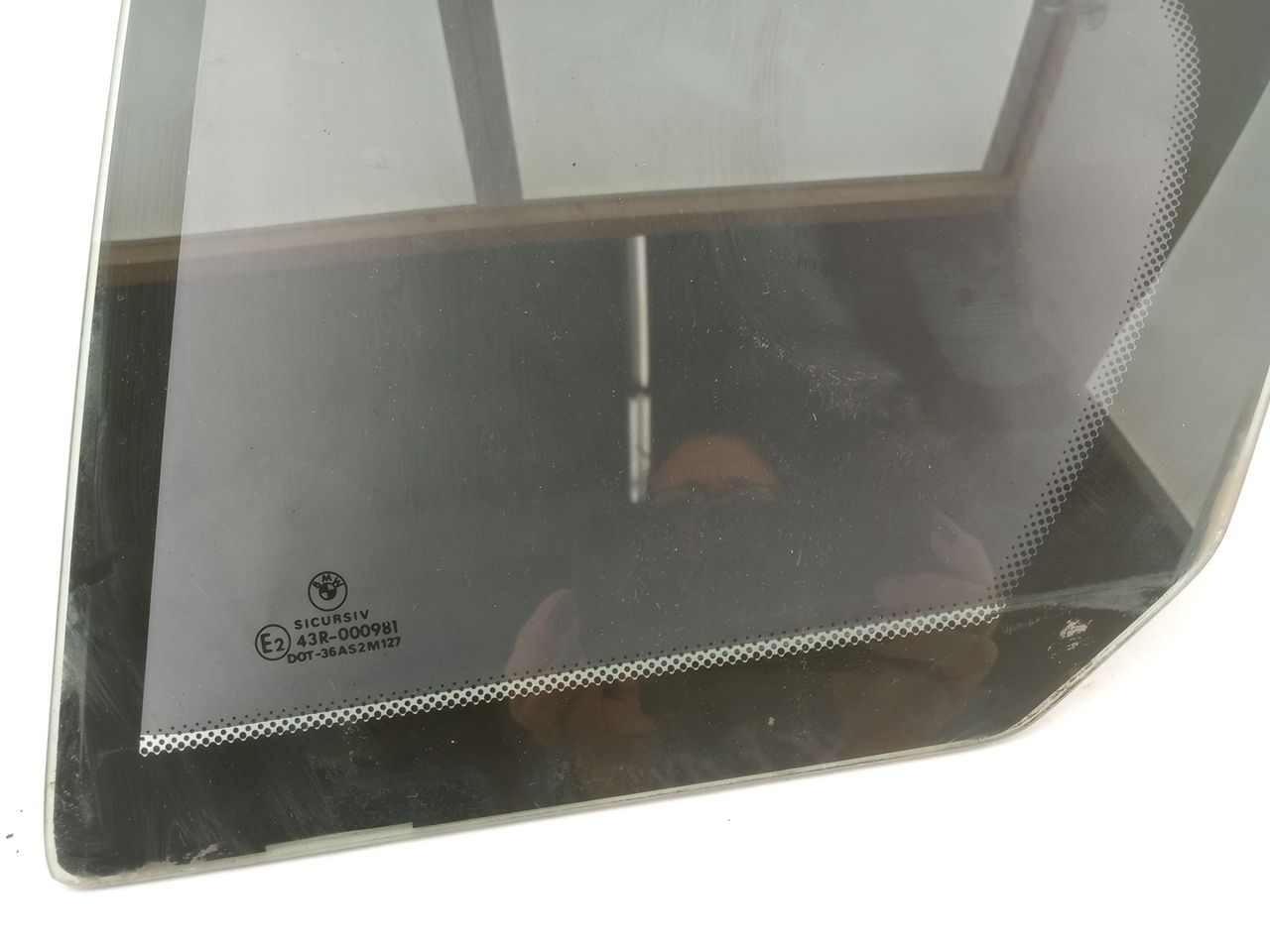 BMW 325i Rear Left Quarter Glass