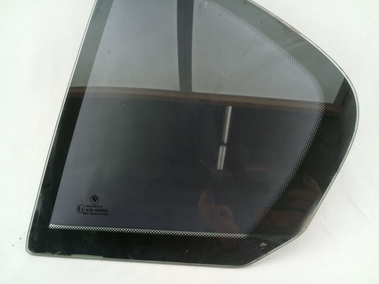 BMW 325i Rear Left Quarter Glass