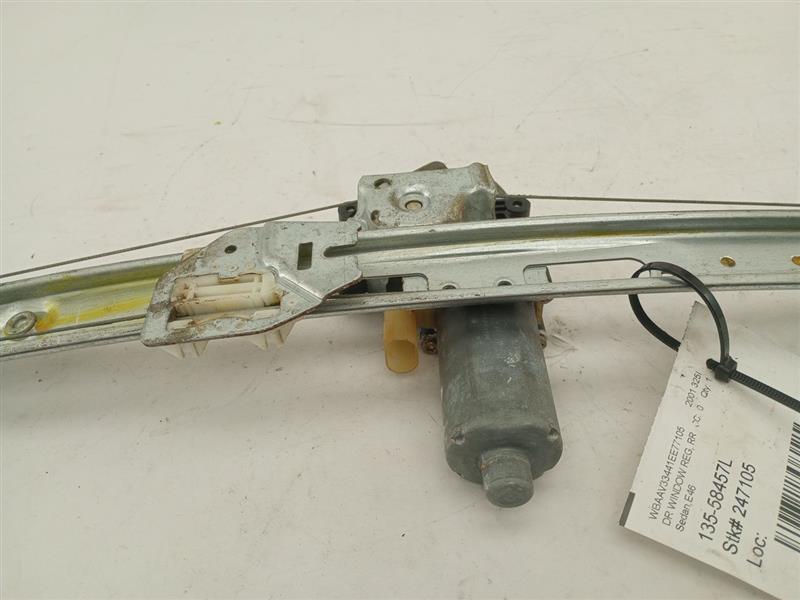 BMW 325i Rear Left Window Regulator