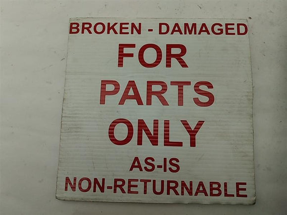 BMW 318i *** AS IS *** Speedometer Head/Cluster