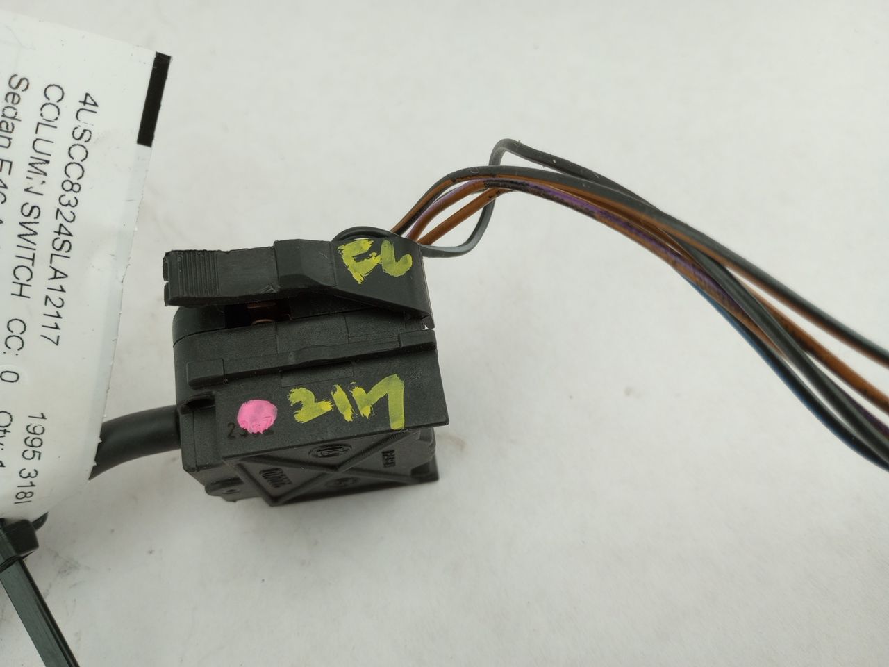 BMW 318i Wiper Switch Coulmn