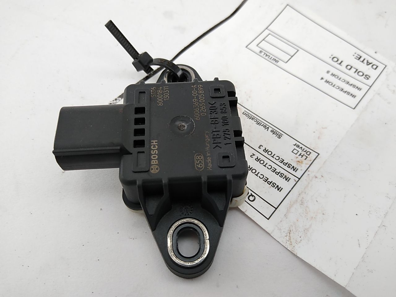 Tesla Model S Yaw Rate Sensor