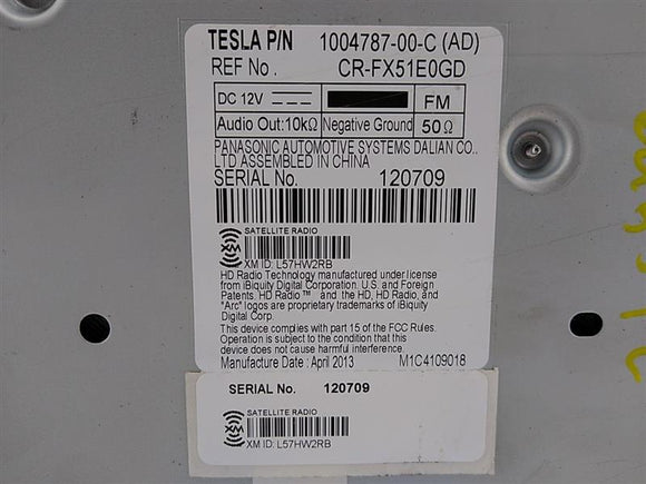 Tesla Model S Radio