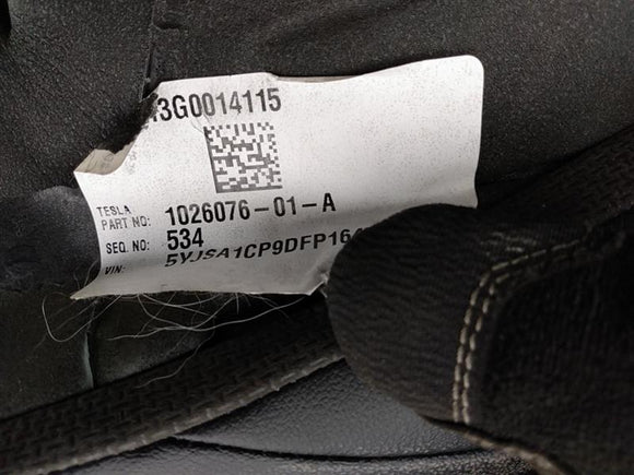 Tesla Model S Rear Seat Set