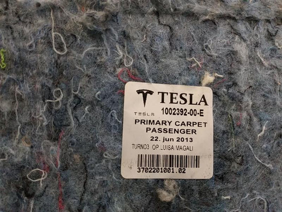 Tesla Model S Floor Carpeting