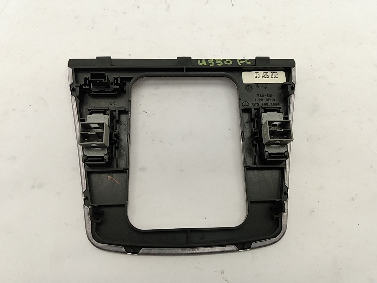 Mercedes SLK230 Shifter Bezel Sorround Trim