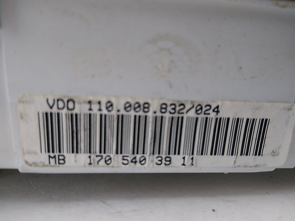 Mercedes SLK230 Instrument Cluster Gauge Speedometer