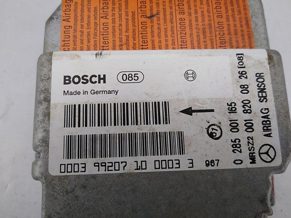 Mercedes SLK230 Airbag Control Module