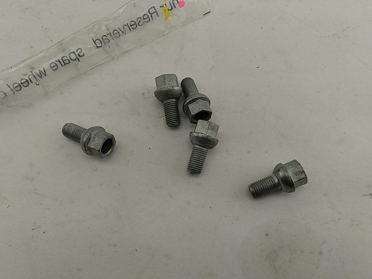 Mercedes SLK230 Set Of Spare Wheel Lug Nuts