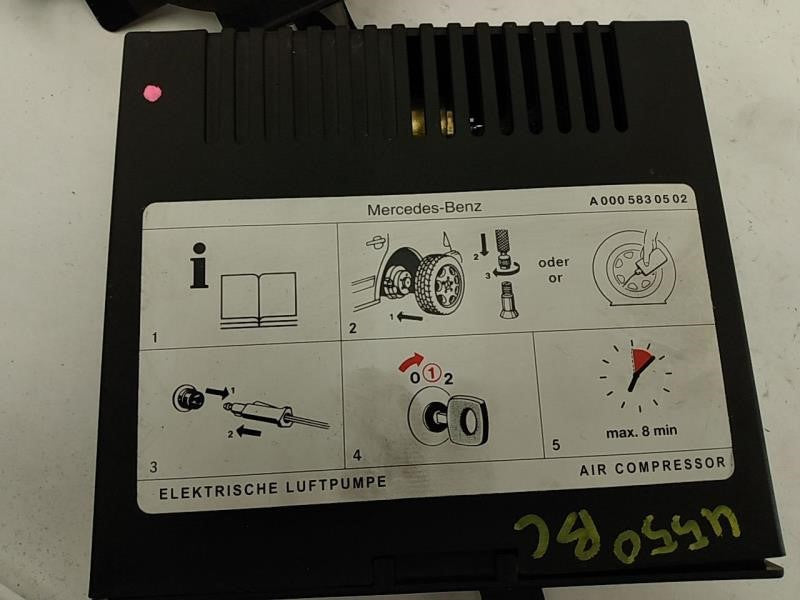 Mercedes SLK230 Tire Emergency Air Compressor