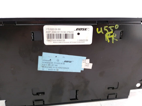 Mercedes SLK230 Bose Audio Amplifier