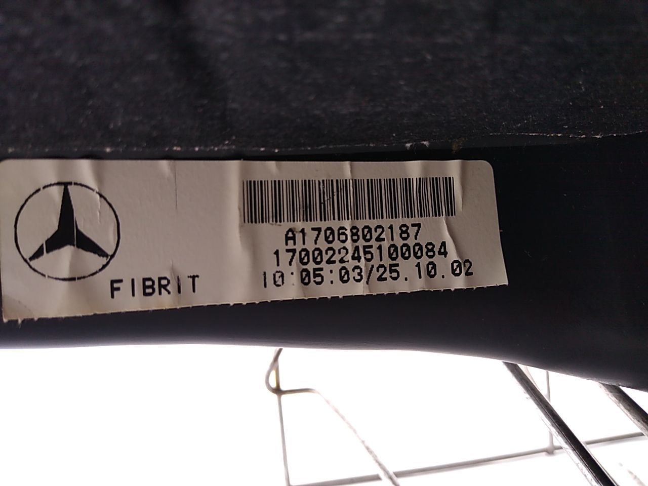 Mercedes SLK230 Dashboard Panel Assembly