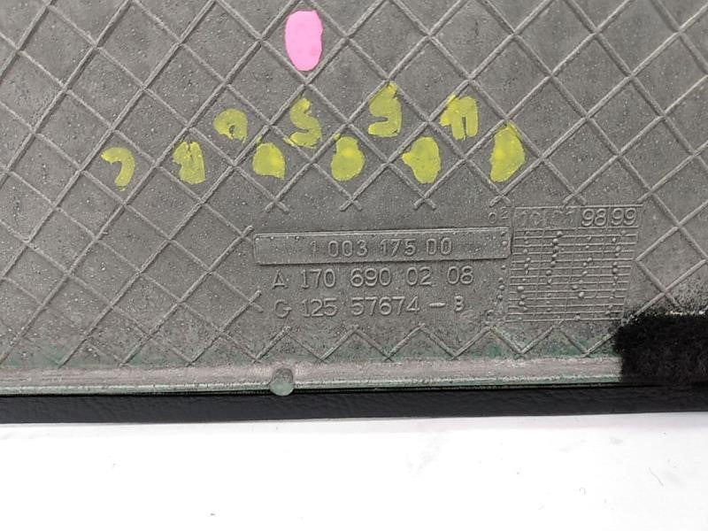 Mercedes SLK230 Hard Top Boot Luggage Cover Trim Panel