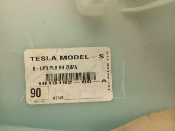 Tesla Model S Upper Right B Pillar Trim