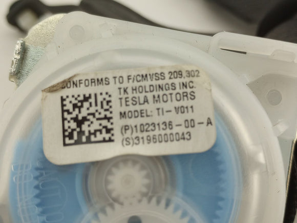 Tesla Model S Pair Of Rear Seat Belt Retractors