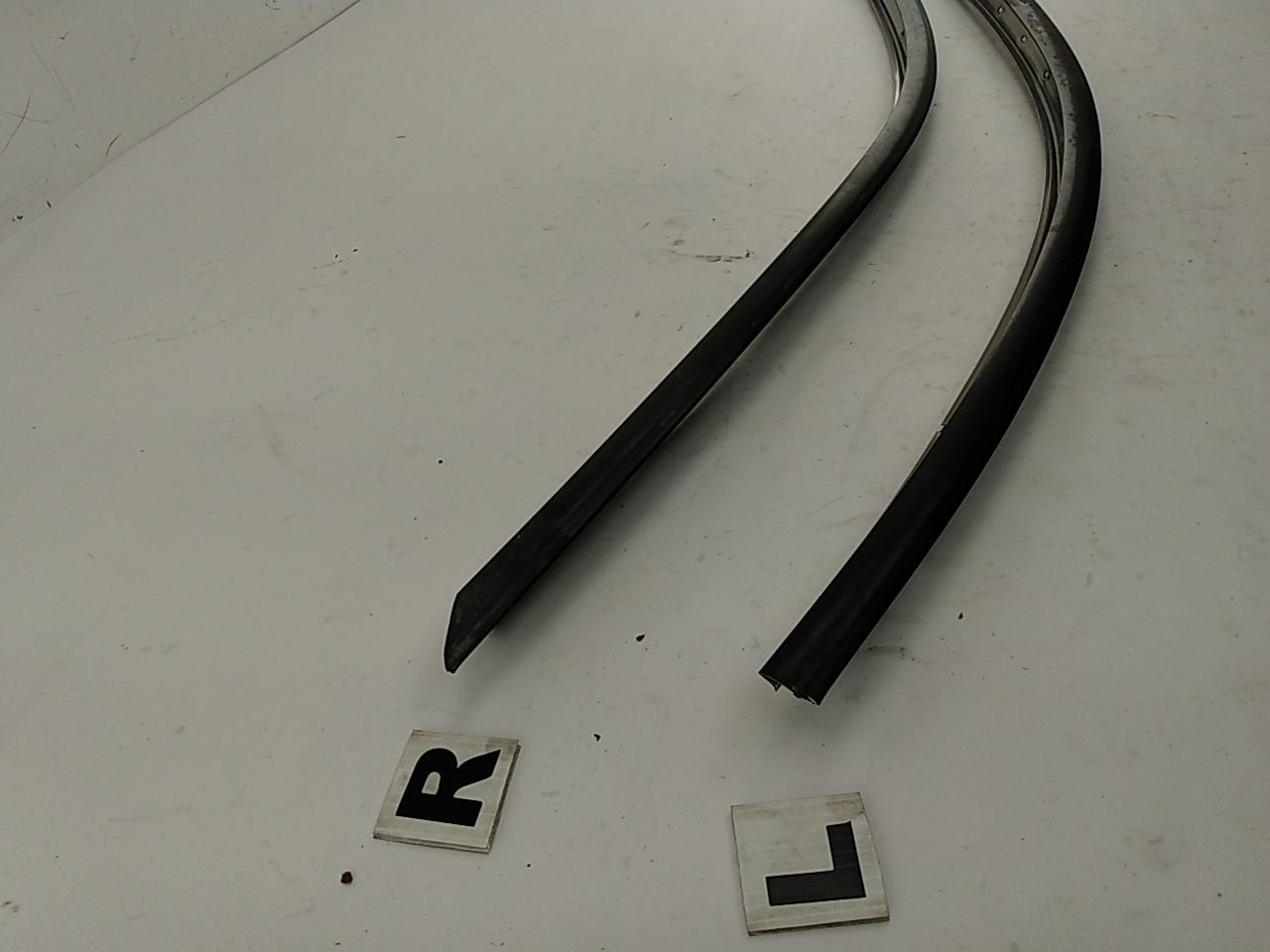 Hyundai Tiburon Pair Of Door Window Trim