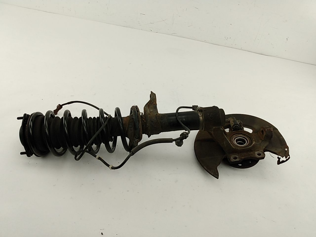 Saab 9-3 Passenger Right Front Strut With Knuckle Hub Assembly