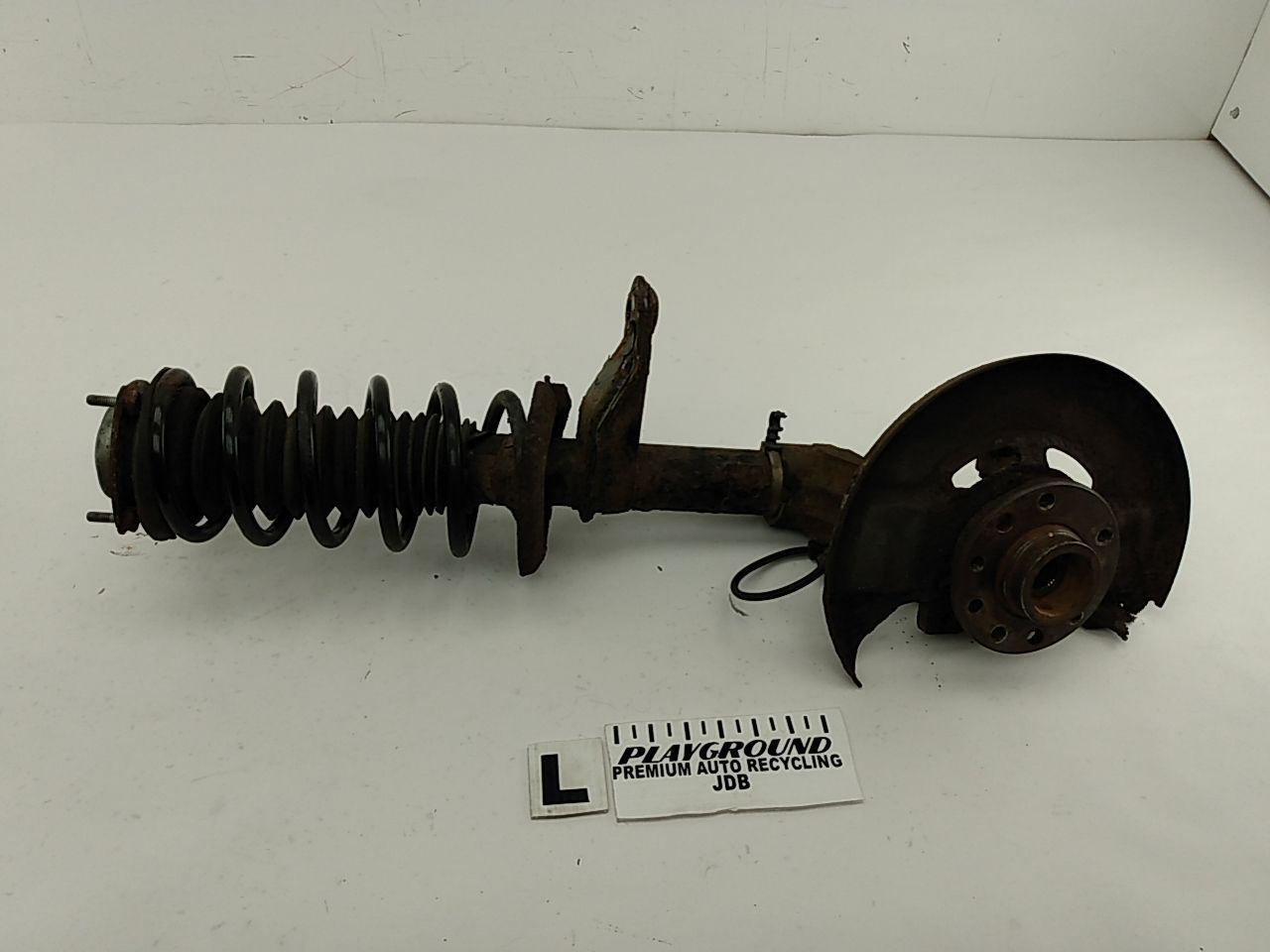 Saab 9-3 Driver Left Front Strut With Knuckle Hub Assembly