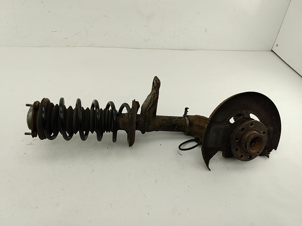 Saab 9-3 Driver Left Front Strut With Knuckle Hub Assembly - 0