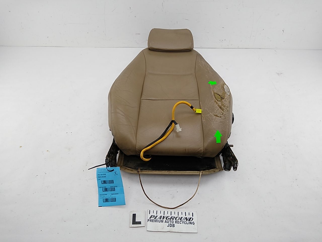 Saab 9-3 Driver Left Front Upper Seat Cushion