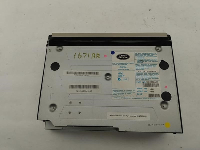 Range Rover Sport CD Player Changer