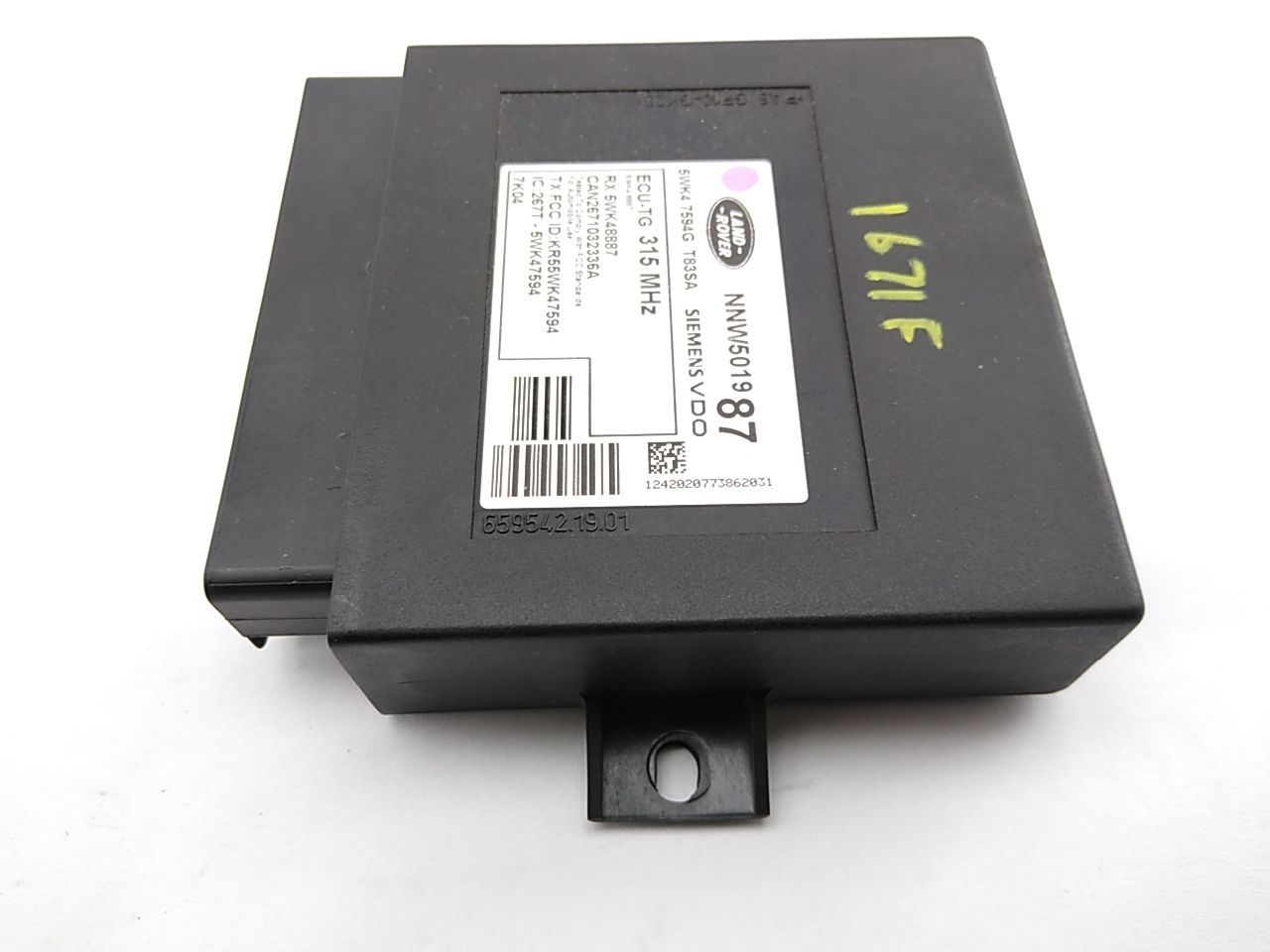 Range Rover Sport Tire Pressure Control Module