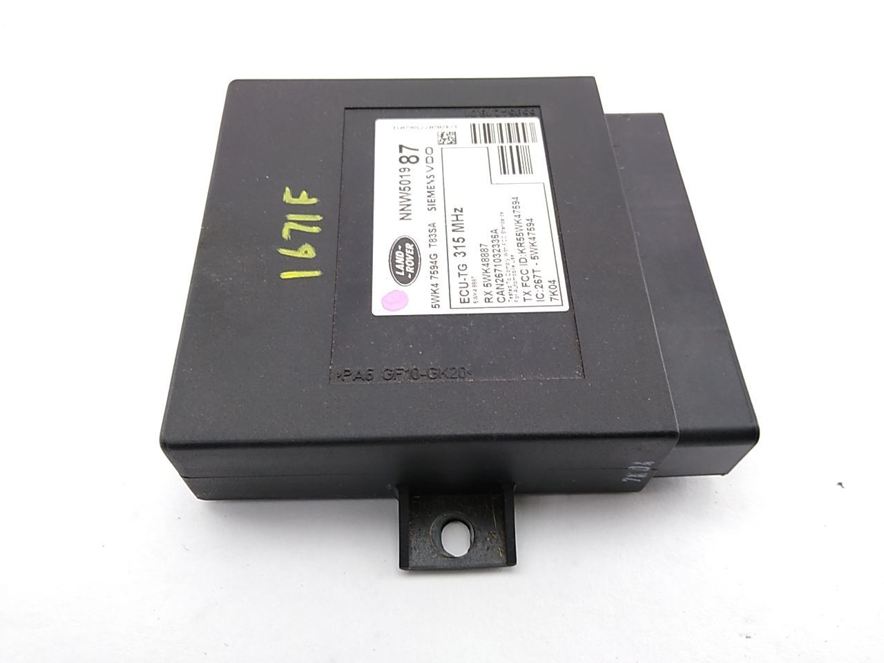 Range Rover Sport Tire Pressure Control Module