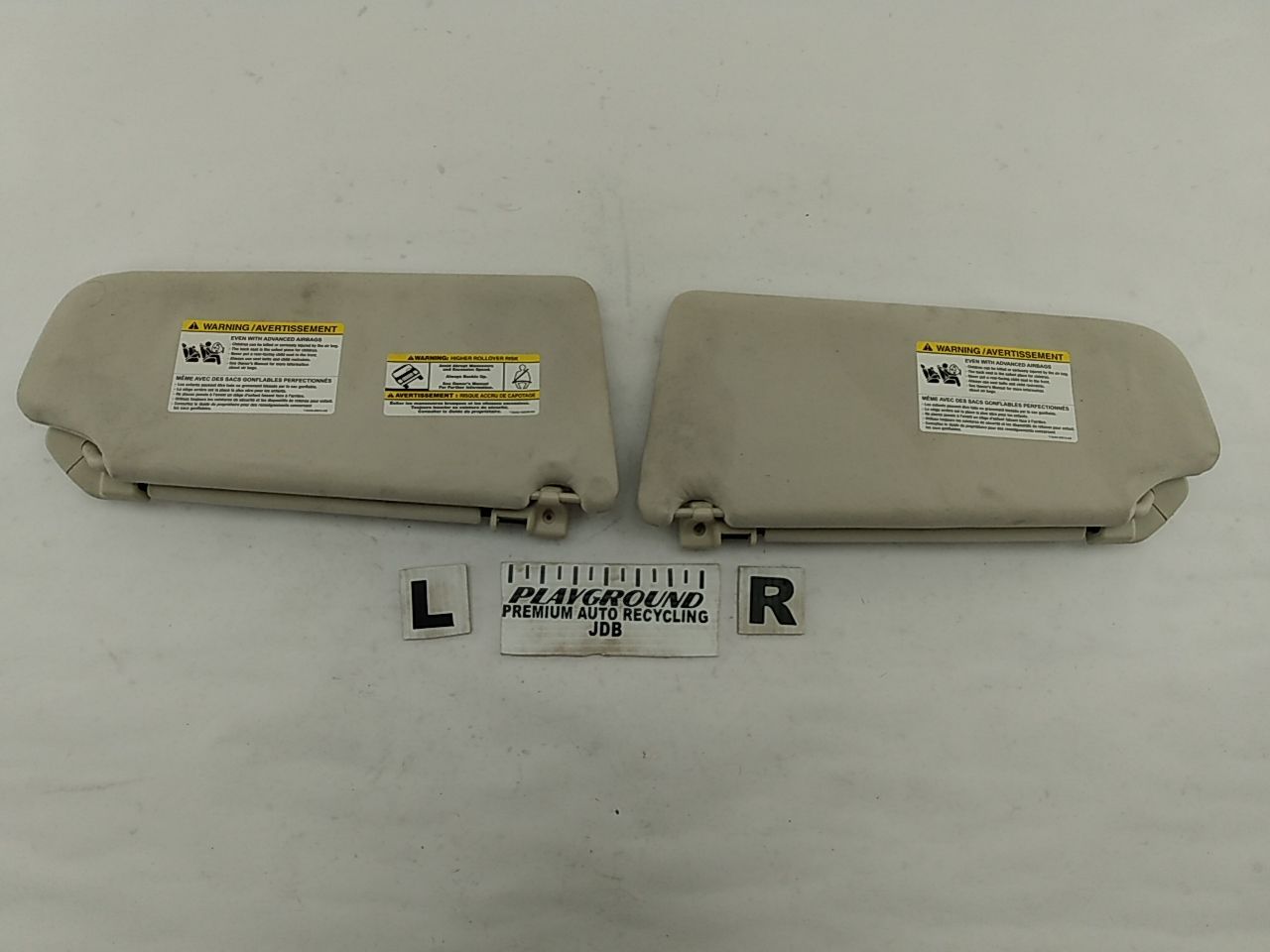 Range Rover Pair Of Sun Visor With Vanity Mirrors
