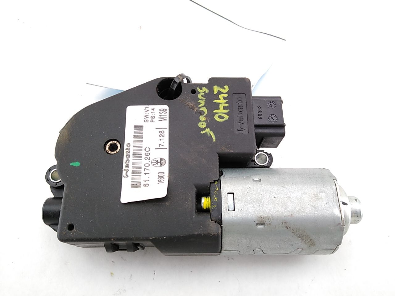 BMW 645Ci Sunroof Motor - 0