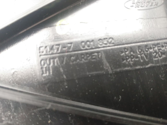 Range Rover Passenger Right Rear Trunk Cargo Tray Trim Cover