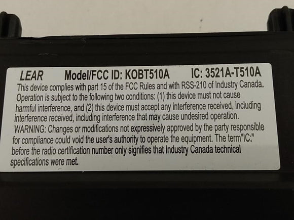 Range Rover Fuse Box Relay Junction Module