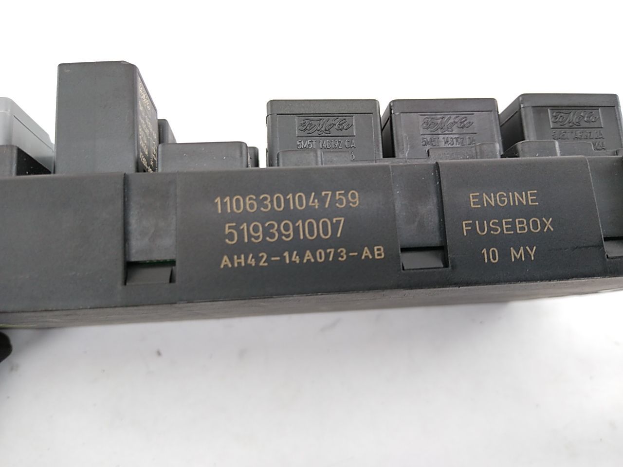 Range Rover Engine Fuse Box