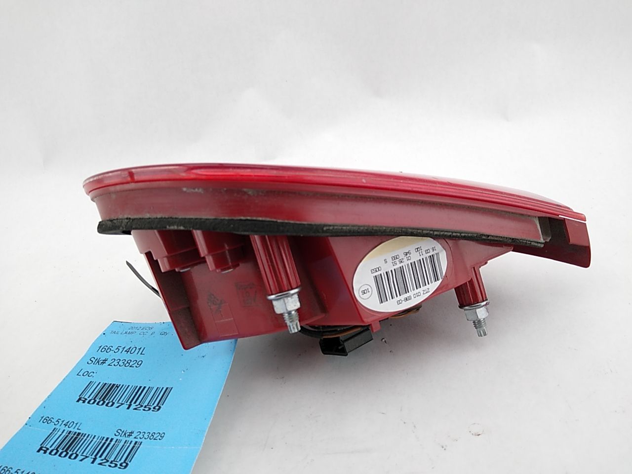 Volkswagen Eos Rear Left Driver Side Lid Tail Lamp