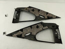 Ford Mustang Pair Of Rear Upper Quarter Window Cover Panels Trim-2