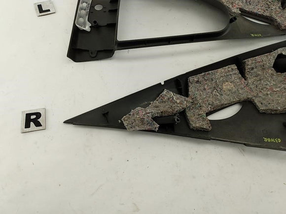 Ford Mustang Pair Of Rear Upper Quarter Window Cover Panels Trim