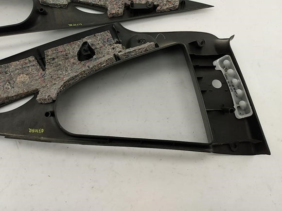 Ford Mustang Pair Of Rear Upper Quarter Window Cover Panels Trim