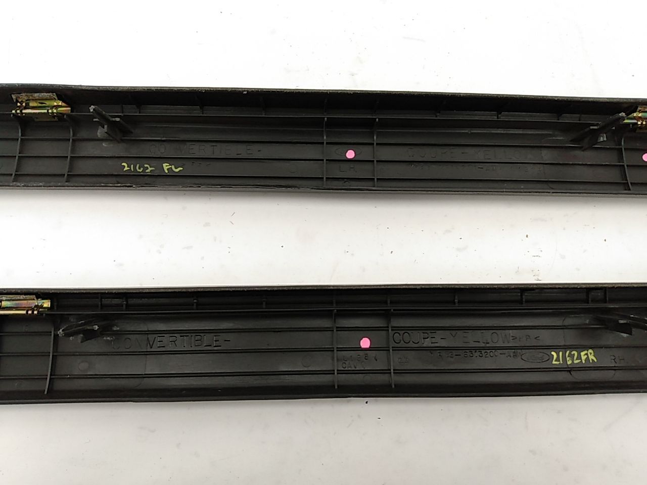 Ford Mustang Pair Of Door Sills Trim Cover Panels