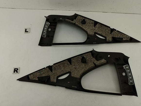 Ford Mustang Pair Of Rear Upper Quarter Window Cover Panels Trim