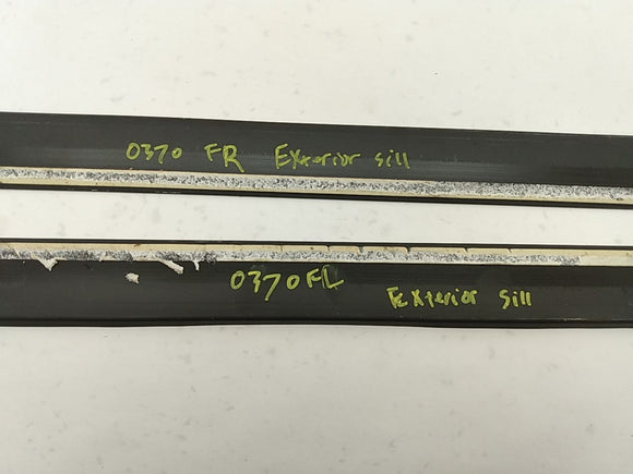 Ford Mustang Pair Of Front Exterior Door Sill Scuff Plate Trims