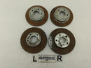 Ford Mustang Set Of Four Rotor Disc Brake Front & Rear-1