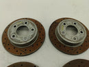 Ford Mustang Set Of Four Rotor Disc Brake Front & Rear-11