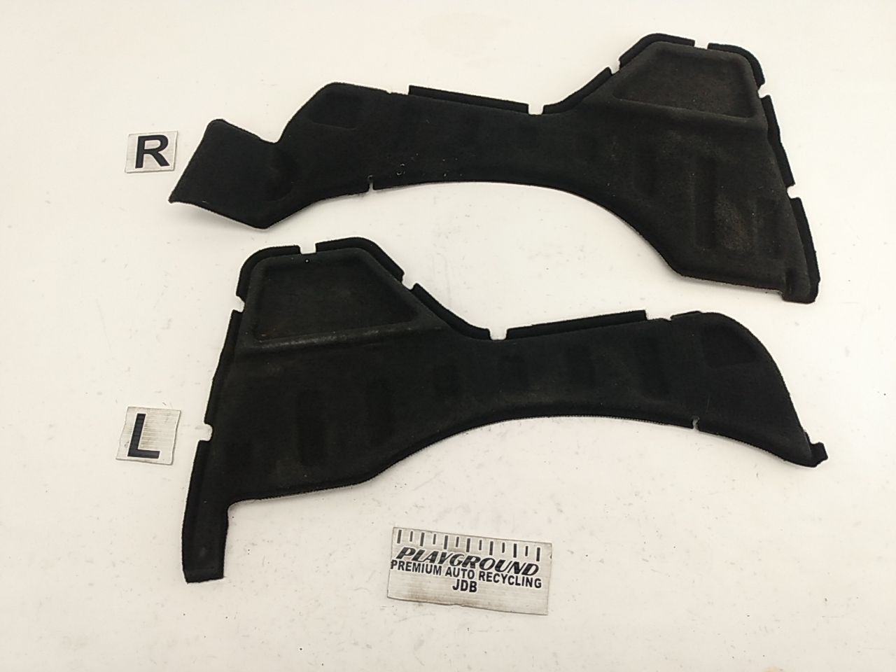 Acura RSX Pair Of Rear Trunk Floor Carpet Trim Panels