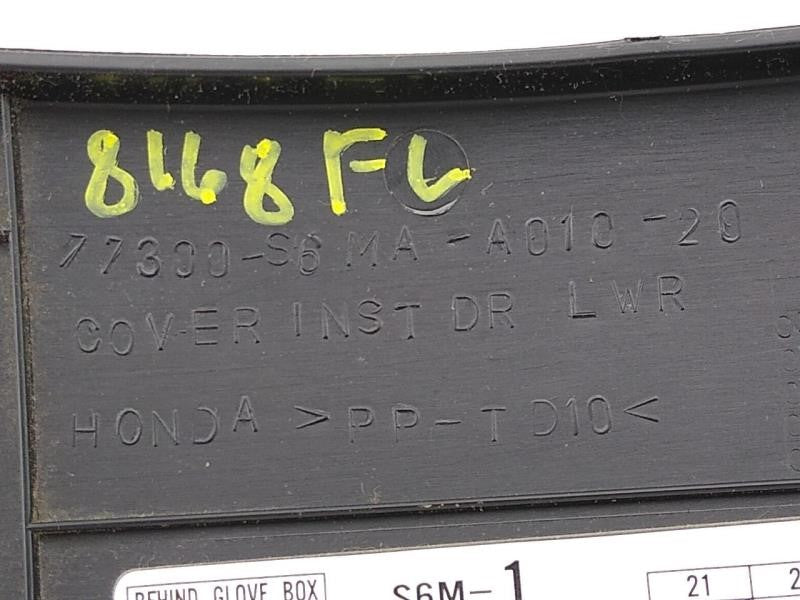 Acura RSX Front Driver Left Lower Fuse Box Trim Cover Panel