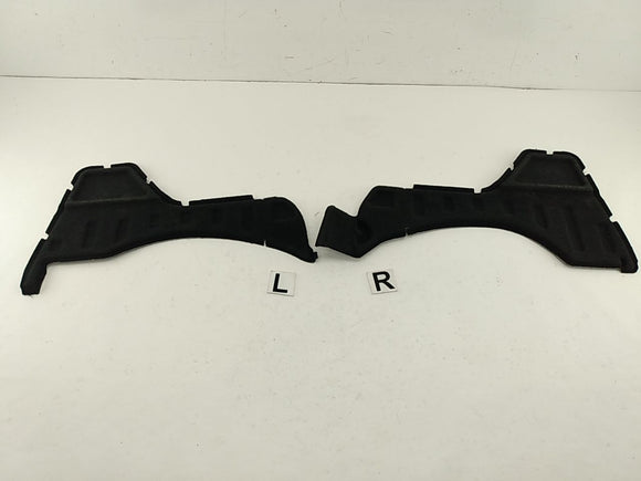 Acura RSX Pair Of Rear Trunk Floor Carpet Trim Panels