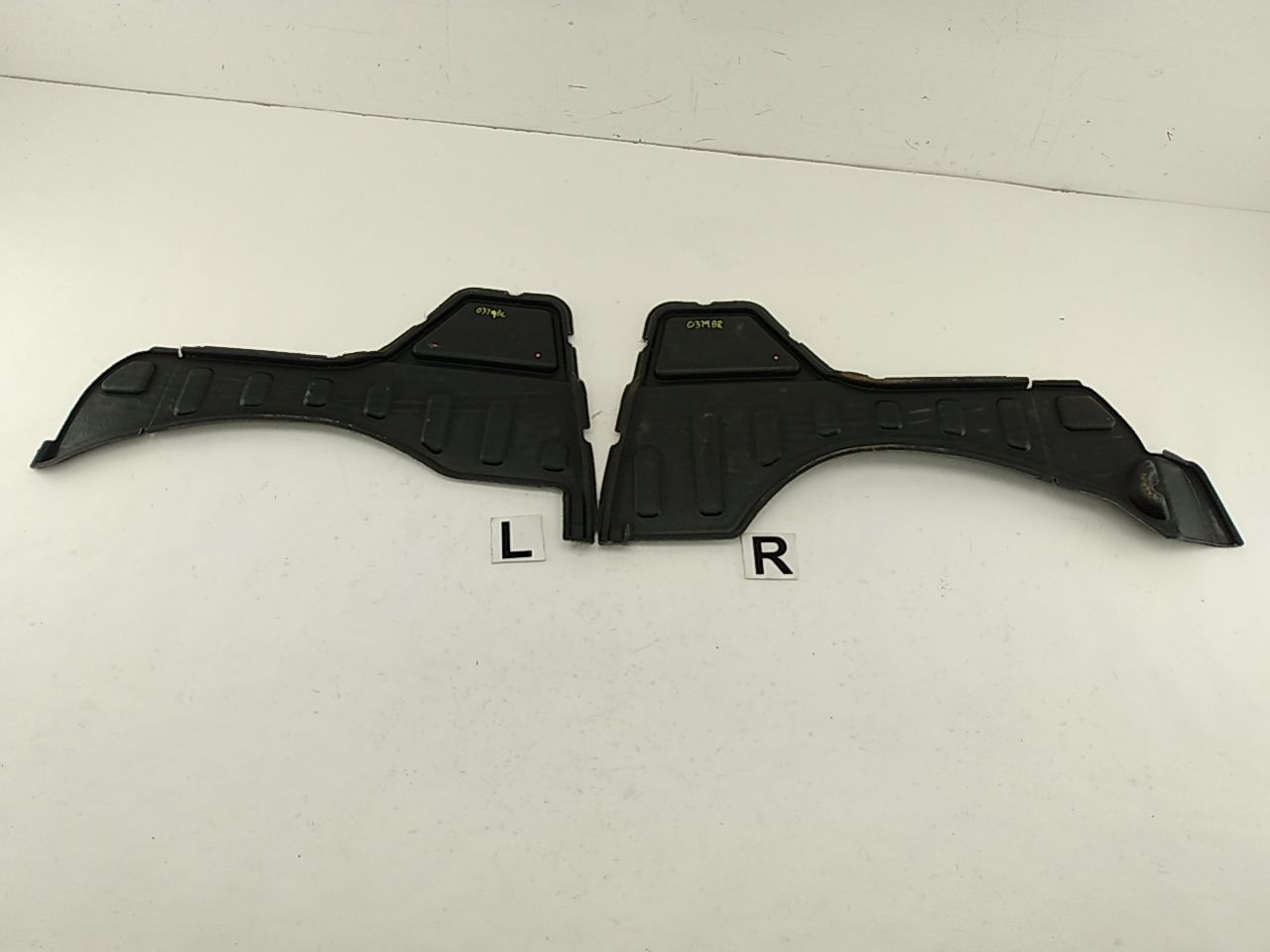 Acura RSX Pair Of Rear Trunk Floor Carpet Trim Panels