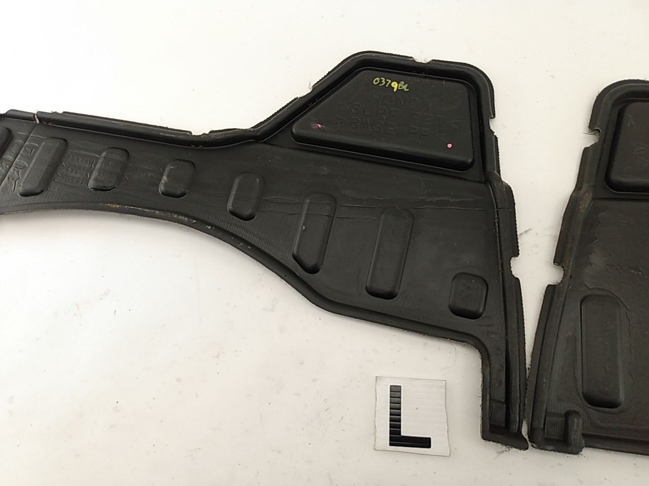 Acura RSX Pair Of Rear Trunk Floor Carpet Trim Panels