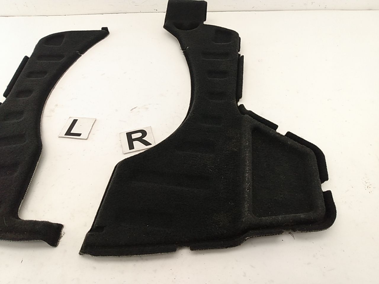 Acura RSX Pair Of Rear Trunk Floor Carpet Trim Panels